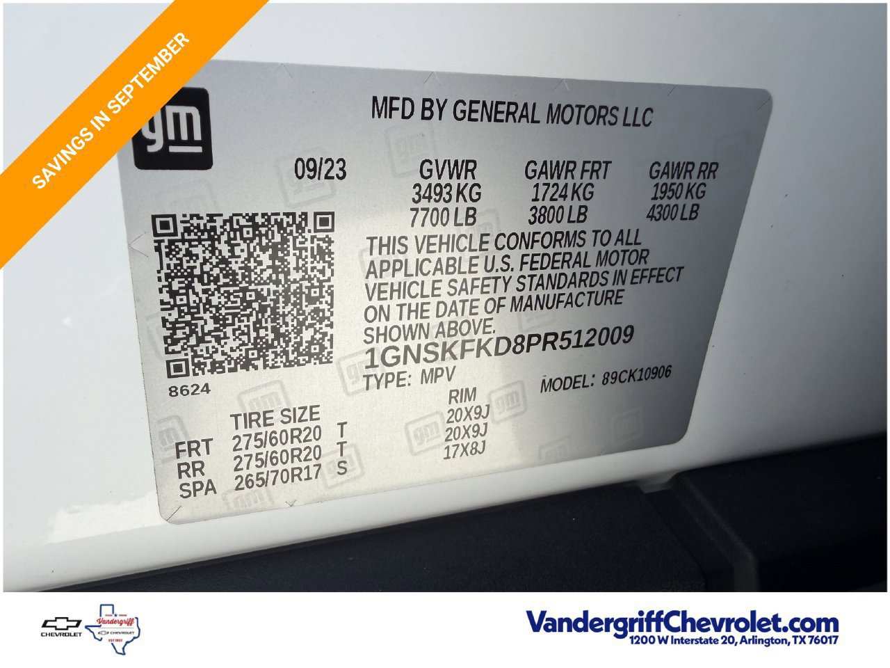 Used 2023 Chevrolet Suburban Premier AWD/4WD image 31