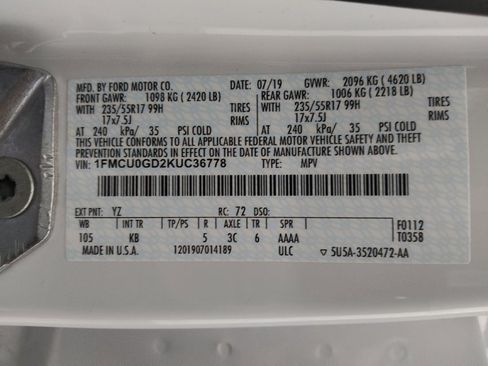 Used 2019 Ford Escape SE FWD image 33
