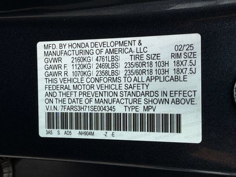 Used 2025 Honda CR-V EX-L image 24