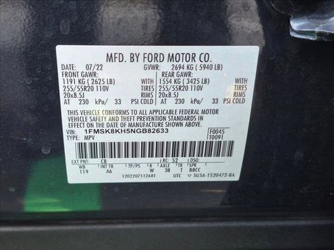 Used 2022 Ford Explorer ST-Line w/ Class IV Trailer Tow Package AWD/4WD image 25