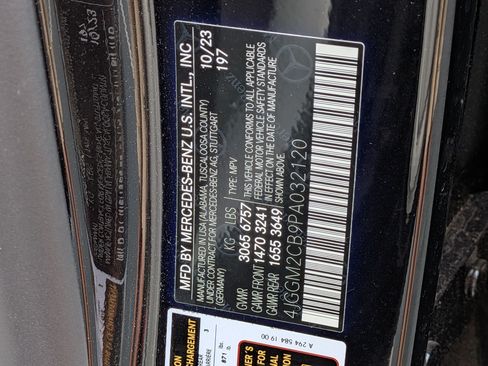 Certified 2023 Mercedes-Benz EQE 500 4MATIC SUV image 24