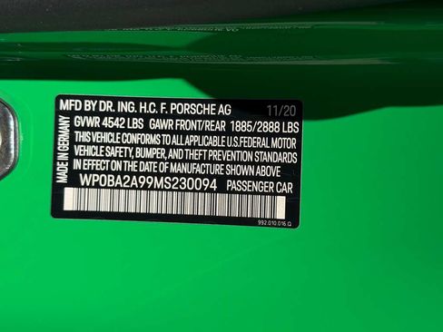 Used 2021 Porsche 911 Targa 4 AWD/4WD image 58