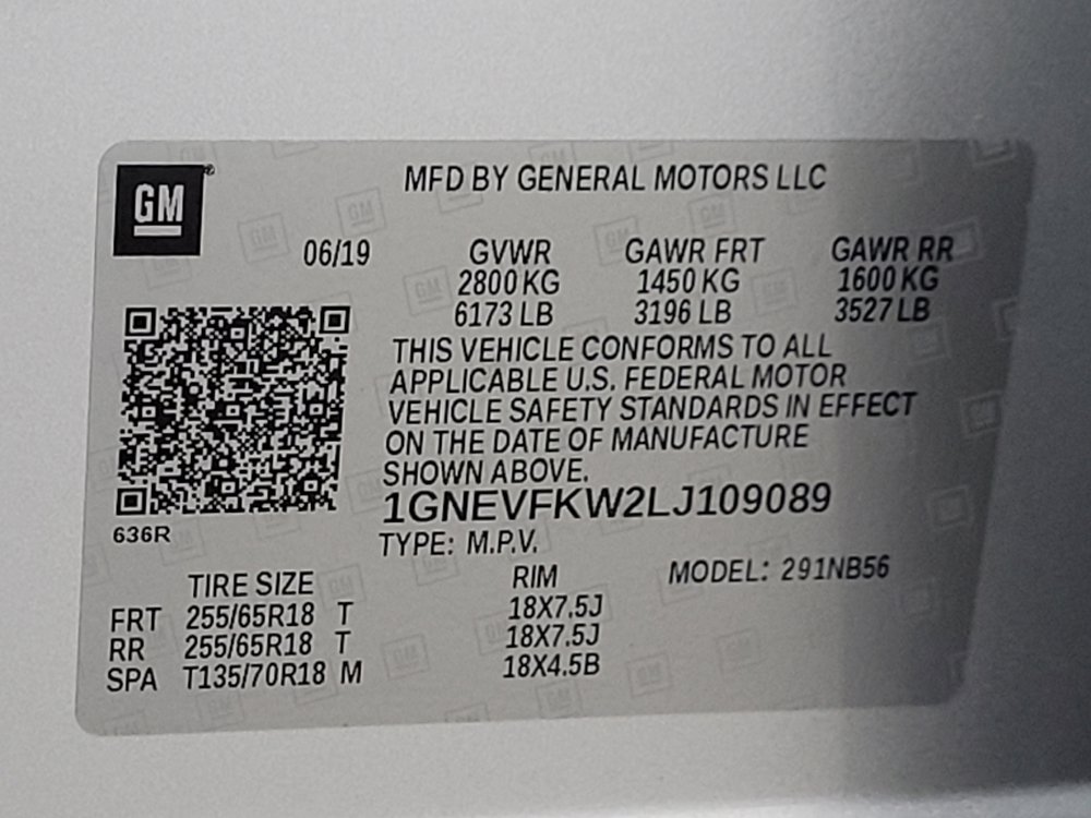Used 2020 Chevrolet Traverse LS w/ LPO, Blackout Package AWD/4WD image 33