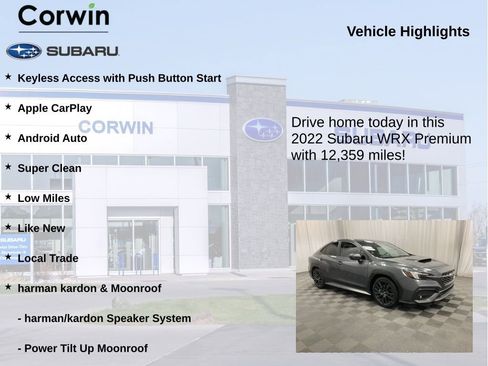 Used 2022 Subaru WRX Premium image 6