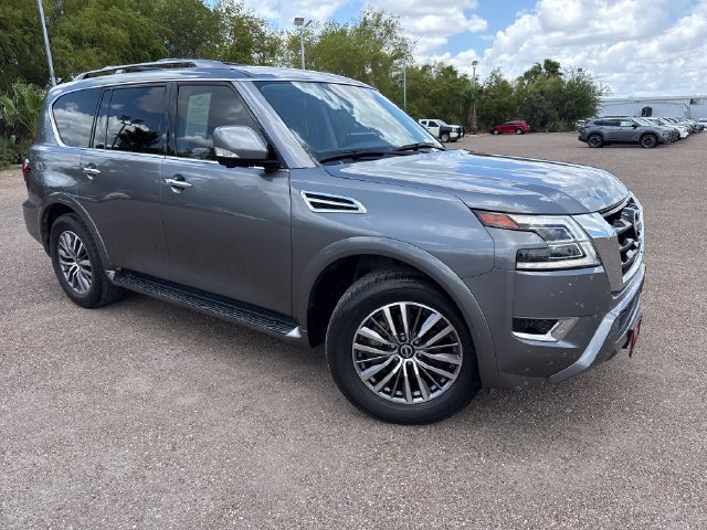 Used 2023 Nissan Armada SL w/ Captain's Chairs Package RWD image 1