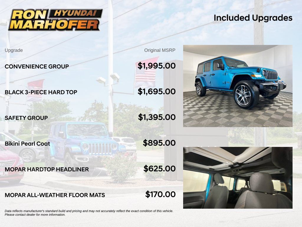 Used 2024 Jeep Wrangler Unlimited w/ Convenience Group AWD/4WD image 6