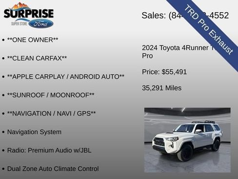 Used 2024 Toyota 4Runner TRD Pro AWD/4WD image 21
