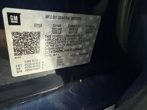 Used 2019 Cadillac Escalade Luxury AWD/4WD image 55