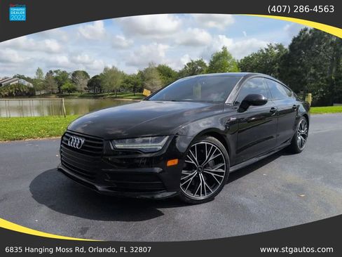 Used 2017 Audi A7 3.0T Premium Plus w/ Black Optic Package AWD/4WD image 1
