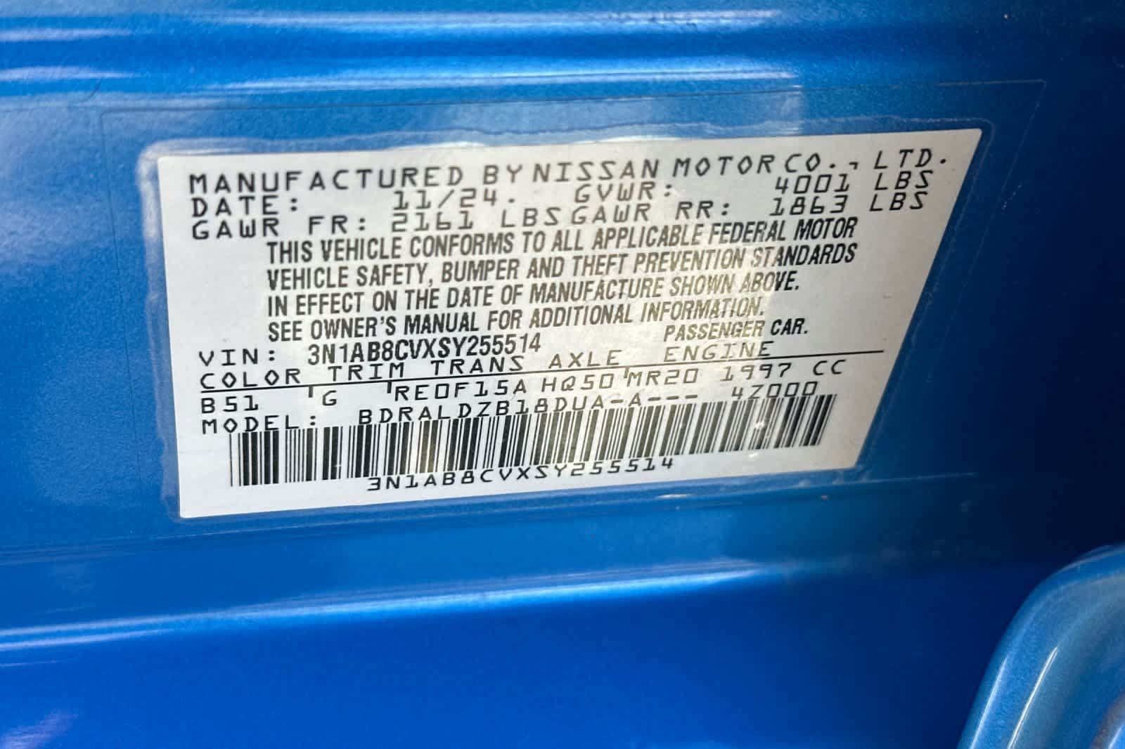 Used 2025 Nissan Sentra SV FWD image 26