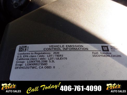 Used 2020 Chevrolet Silverado 1500 LTZ w/ LTZ Plus Package image 25