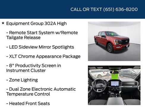 Used 2023 Ford F150 XLT w/ Equipment Group 302A High AWD/4WD image 10
