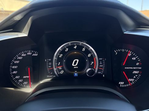 Used 2016 Chevrolet Corvette Stingray Coupe w/ Carbon Flash Badge Package RWD image 12