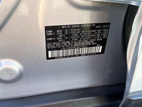 Used 2021 Subaru Outback Limited w/ Popular Package #2 image 32