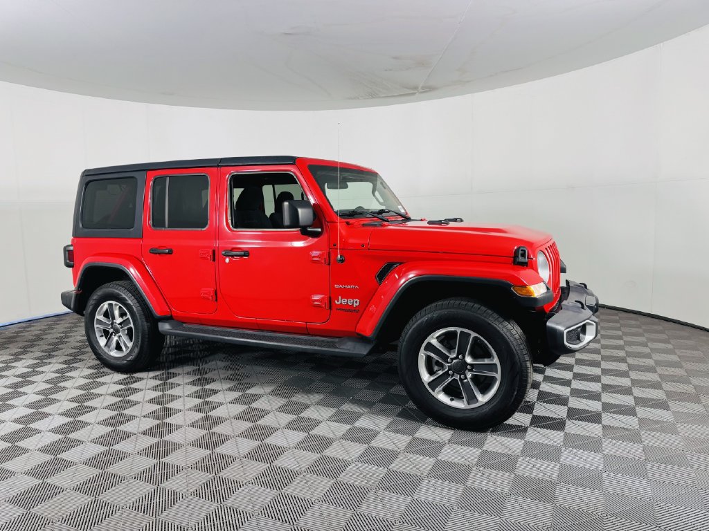 Used 2021 Jeep Wrangler Unlimited Sahara AWD/4WD image 2