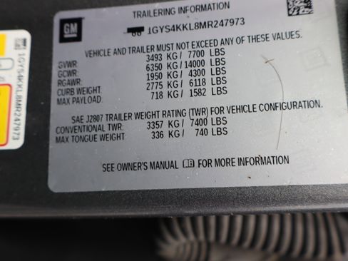 Used 2021 Cadillac Escalade ESV Premium Luxury image 49