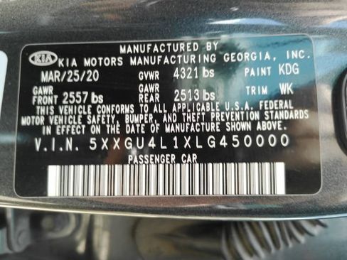 Used 2020 Kia Optima Premium FWD image 53