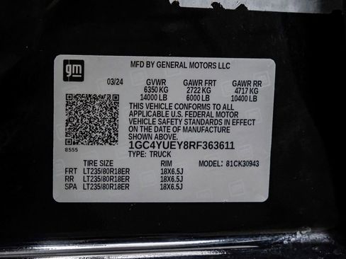 Used 2024 Chevrolet Silverado 3500 LTZ w/ LTZ Plus Package image 62