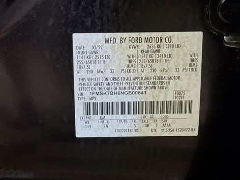 Used 2022 Ford Explorer 2WD image 39