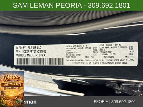 New 2026 RAM 1500 4x4 Crew Cab image 32