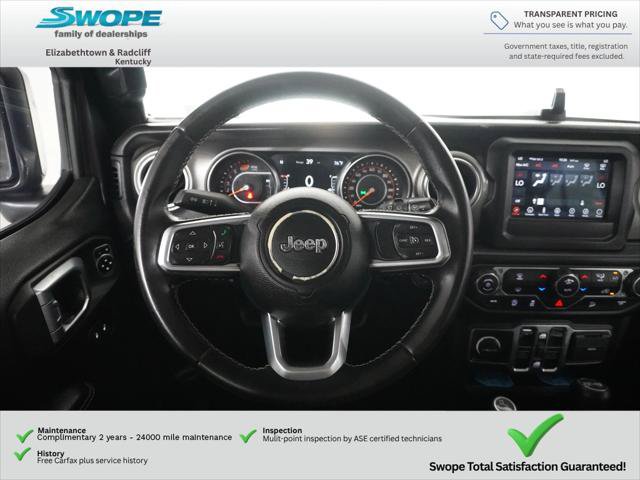 Certified 2020 Jeep Wrangler Unlimited Sahara AWD/4WD image 17