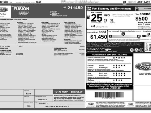 Used 2018 Ford Fusion S image 45