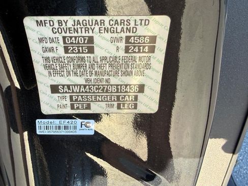Used 2007 Jaguar XKR R RWD image 28