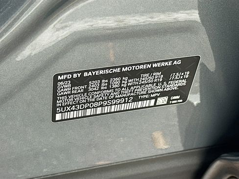 Certified 2023 BMW X3 sDrive30i w/ Premium Package image 40