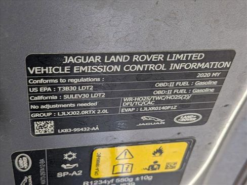 Used 2020 Jaguar F-PACE Premium image 21