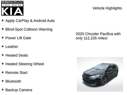 Used 2020 Chrysler Pacifica Touring-L w/ S Appearance Package FWD image 8