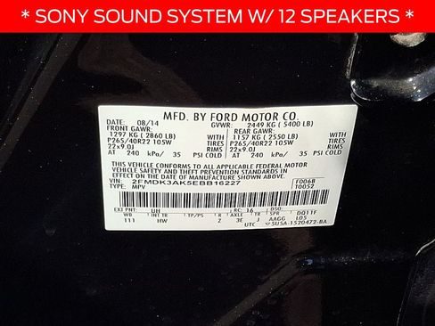 Used 2014 Ford Edge Sport w/ Vision Package FWD image 26