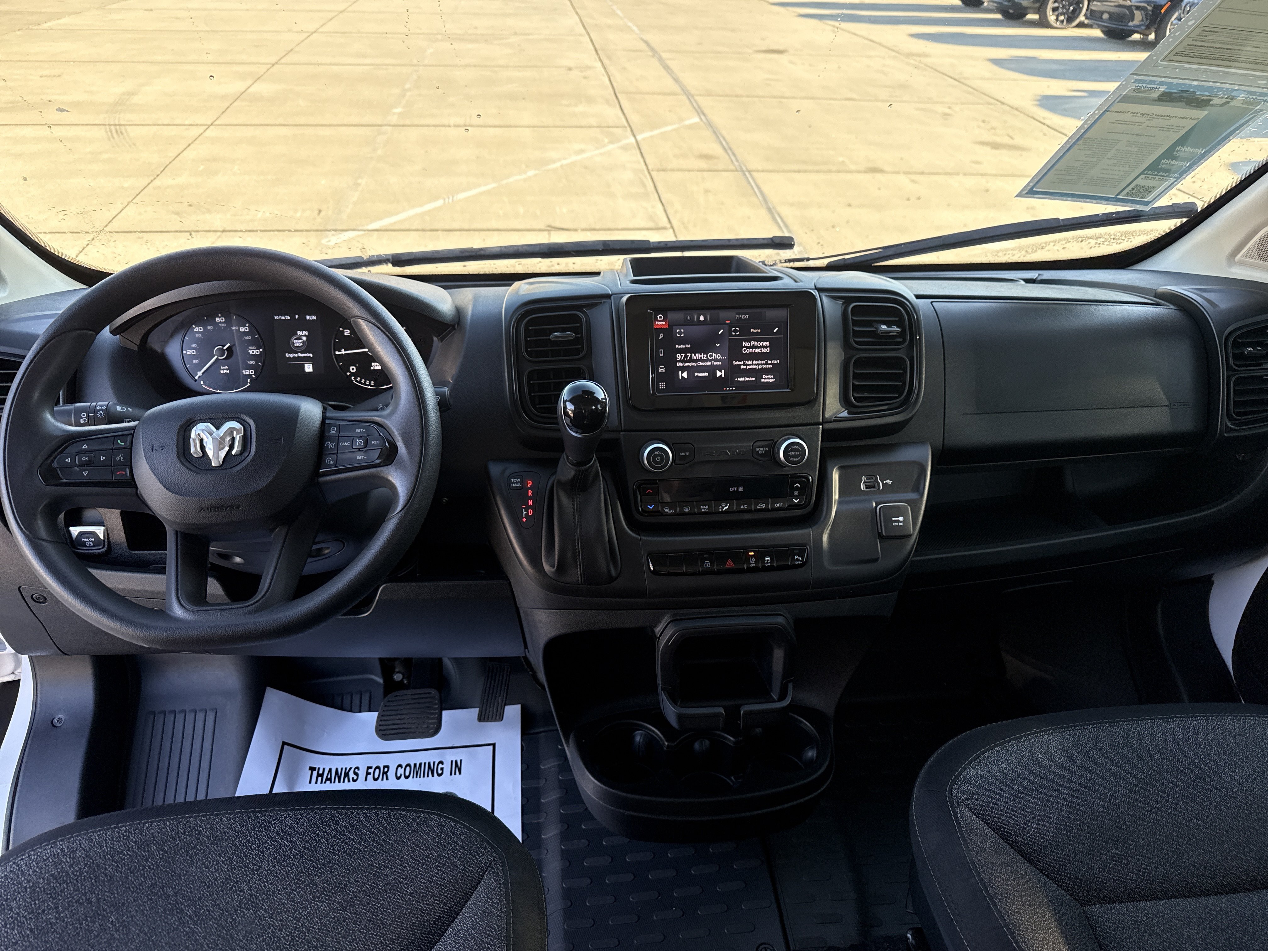 Used 2024 RAM ProMaster 1500 w/ Safety Group FWD image 20