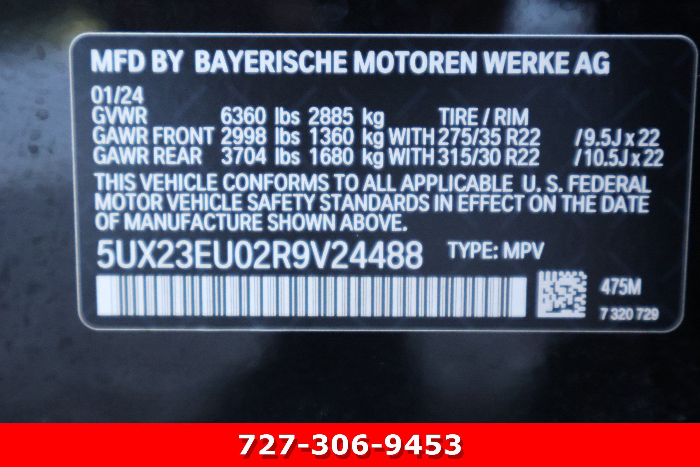 Used 2024 BMW X5 xDrive40i w/ M Sport Package AWD/4WD image 27