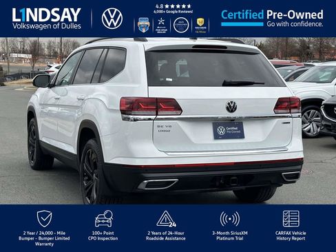 Certified 2023 Volkswagen Atlas SE w/ Black Wheel Package image 5