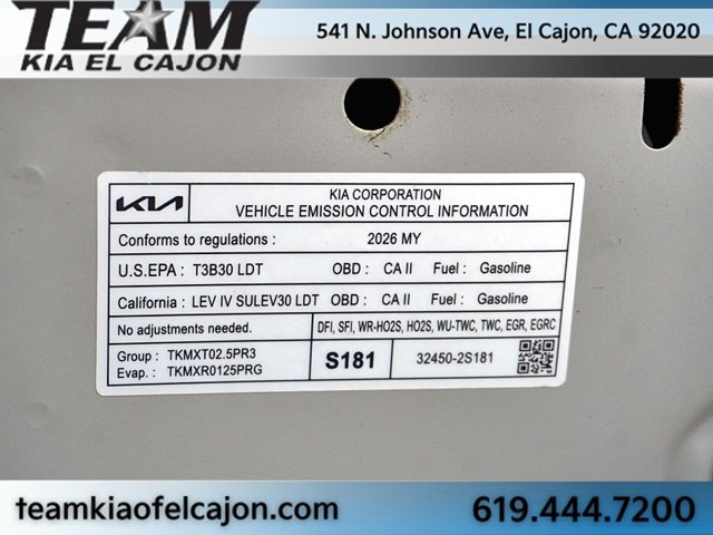 Certified 2026 Kia Sportage EX w/ EX Panorama Roof Package FWD image 42