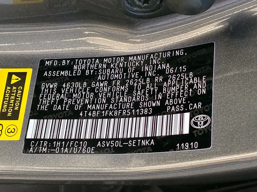 Used 2015 Toyota Camry LE FWD image 29