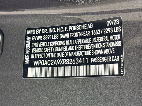 Certified 2024 Porsche 911 GT3 RWD image 28