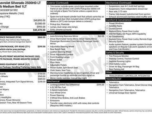 Used 2013 Chevrolet Silverado 2500 LT w/ Convenience Package AWD/4WD image 31