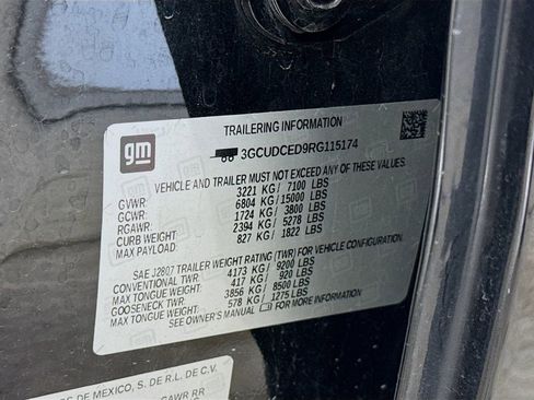 Used 2024 Chevrolet Silverado 1500 Custom Trail Boss w/ LPO, Dark Essentials Package image 29