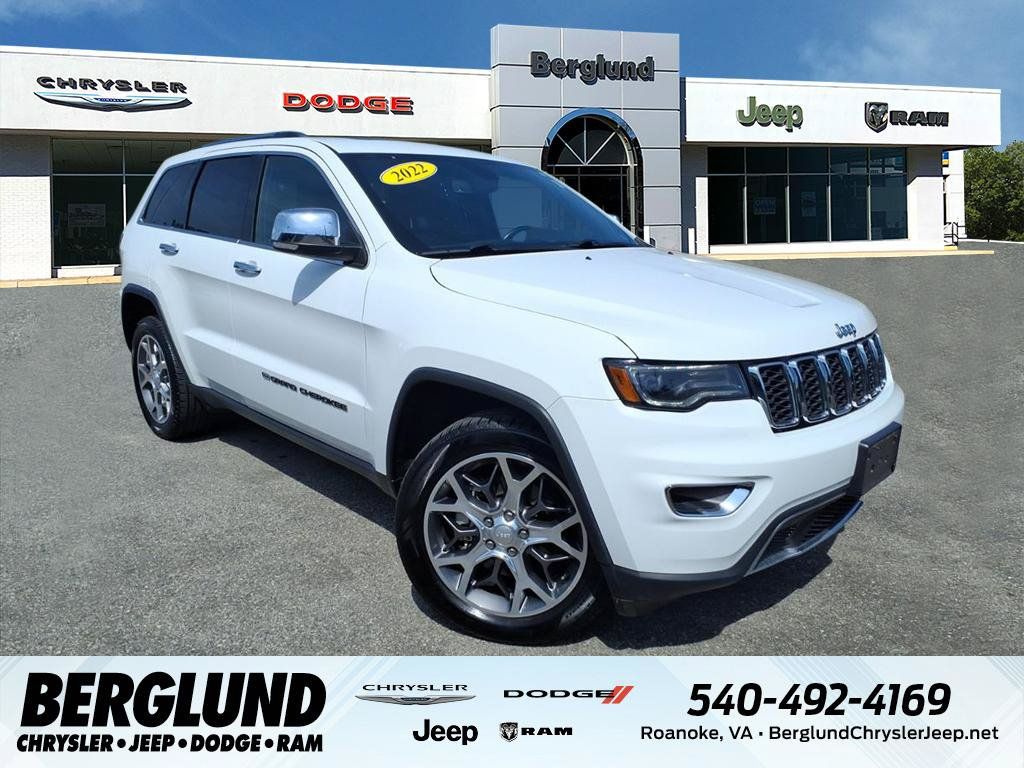 Used 2022 Jeep Grand Cherokee Limited w/ Trailer Tow Group IV AWD/4WD image 1