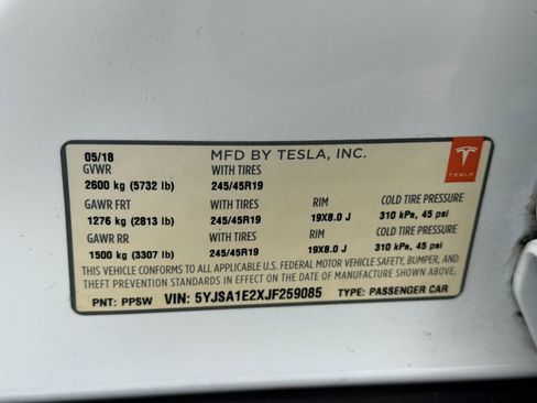 Used 2018 Tesla Model S 75D image 28