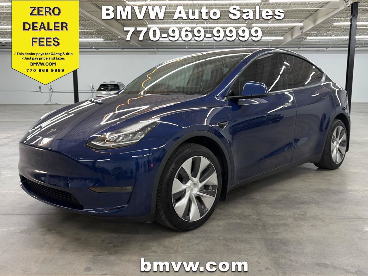 Used 2022 Tesla Model Y Long Range AWD/4WD image 1