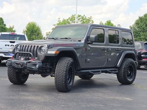 Used 2018 Jeep Wrangler Unlimited Rubicon w/ Steel Bumper Group AWD/4WD image 19