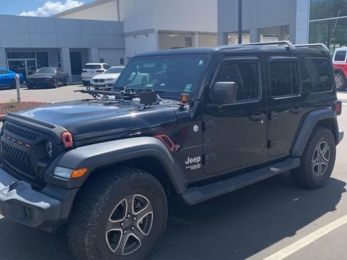 Used 2021 Jeep Wrangler Unlimited Sport w/ Sun And Sound Package AWD/4WD image 16