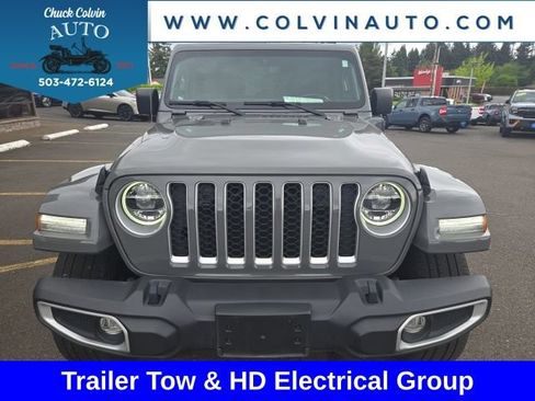 Used 2021 Jeep Wrangler Unlimited Sahara w/ Cold Weather Group AWD/4WD image 3