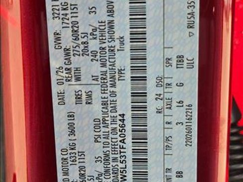 New 2026 Ford F150 Lariat w/ Equipment Group 501A Mid image 18