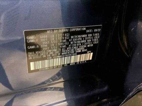 Used 2022 Subaru Ascent Onyx Edition AWD/4WD image 36