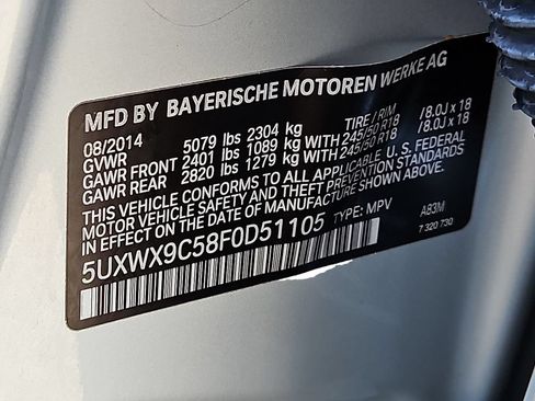 Used 2015 BMW X3 xDrive28i AWD/4WD image 27