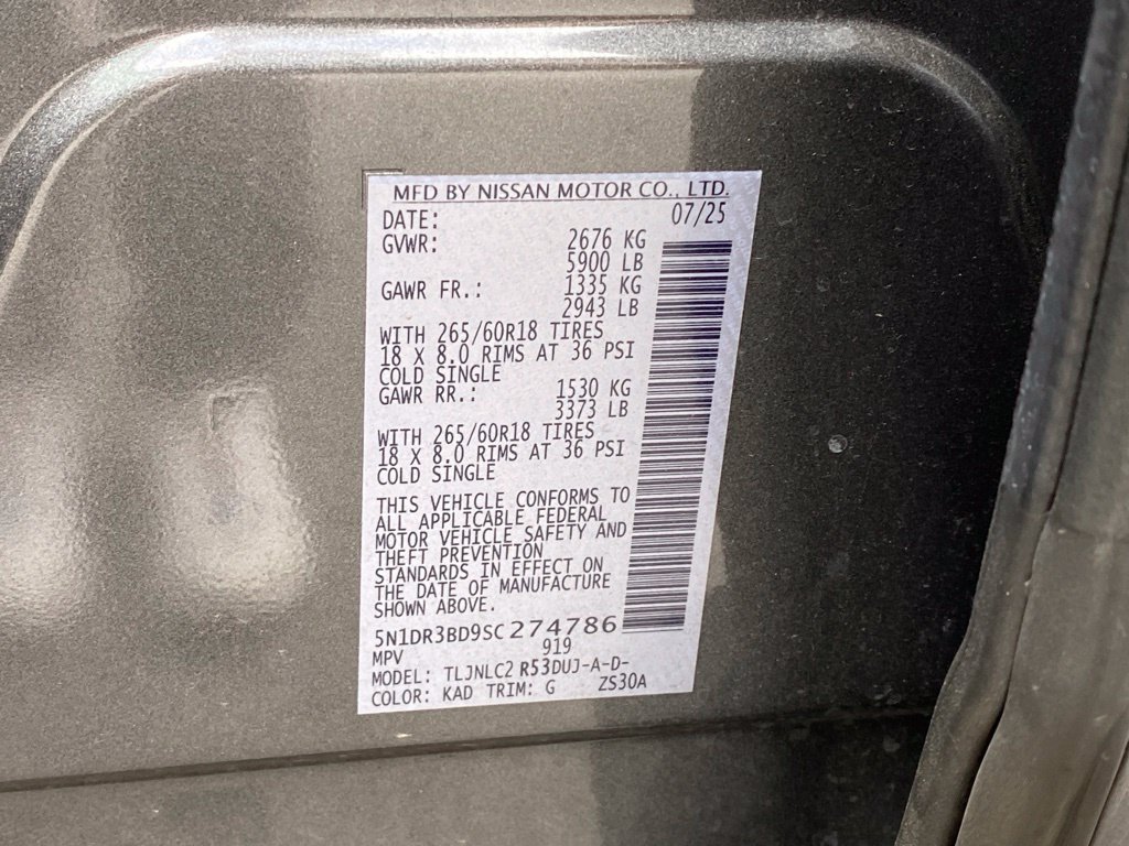 Used 2025 Nissan Pathfinder Rock Creek AWD/4WD image 33