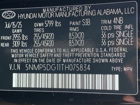 New 2026 Hyundai Santa Fe Calligraphy image 36